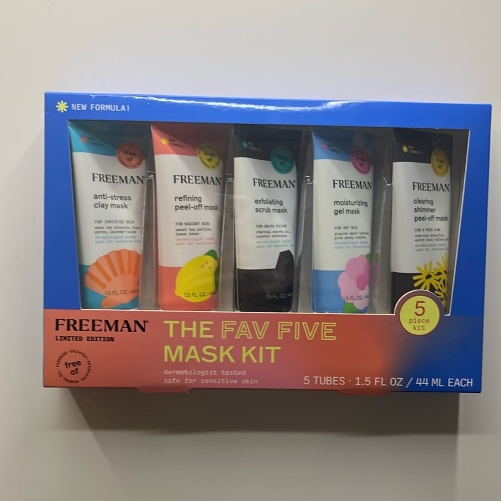 5 face peel off face masks!